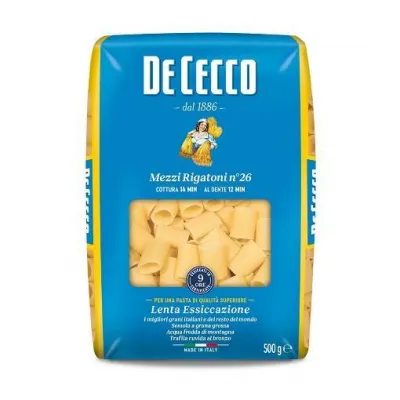 Makaron de Cecco  - półrurki duże 500g